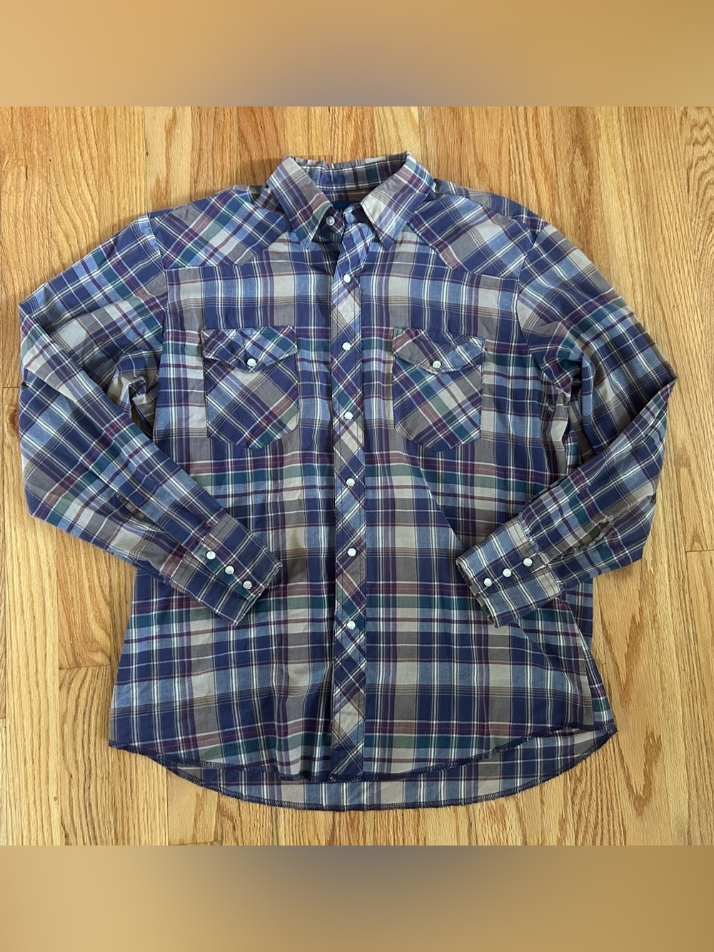 Wrangler Western Button-Down Shirt
